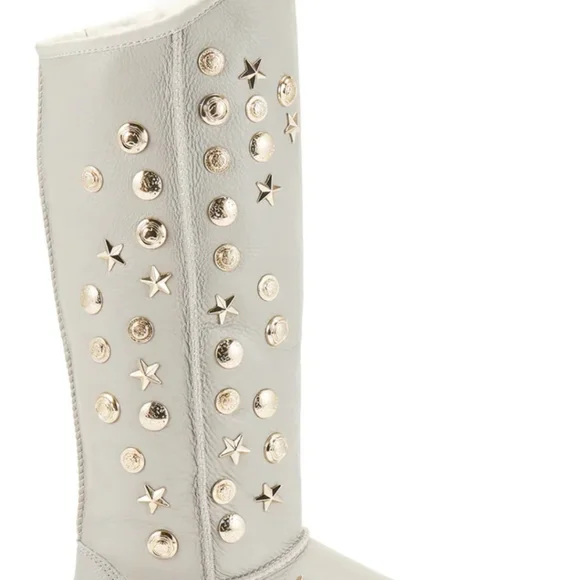 Australia Luxe Celebrity Stud Tall Boots In Winter White! Offers Considered - Picture 4 of 17